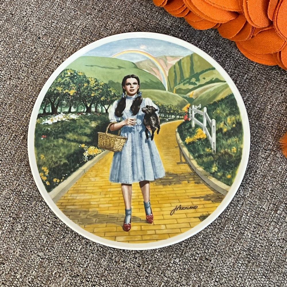❣️Knowles Wizard Of Oz -Over the Rainbow Limited Edition Collectors Plate❣️